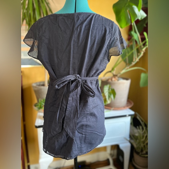 Navy Blue Banana Republic Top - Picture 4 of 7